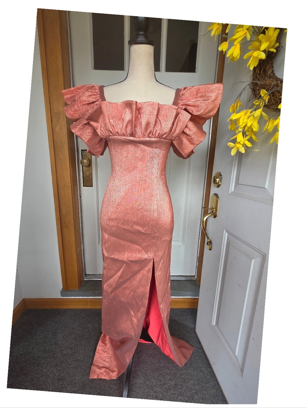 NWT Black Halo Prince Gown, Size 4